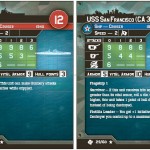 Italy's Zara and USS San Francisco Stat Cards