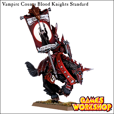 Vampire Counts Blood Knights Standard Bearer