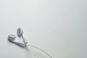 Apple Earbuds Credit to Flickr user bcymet
